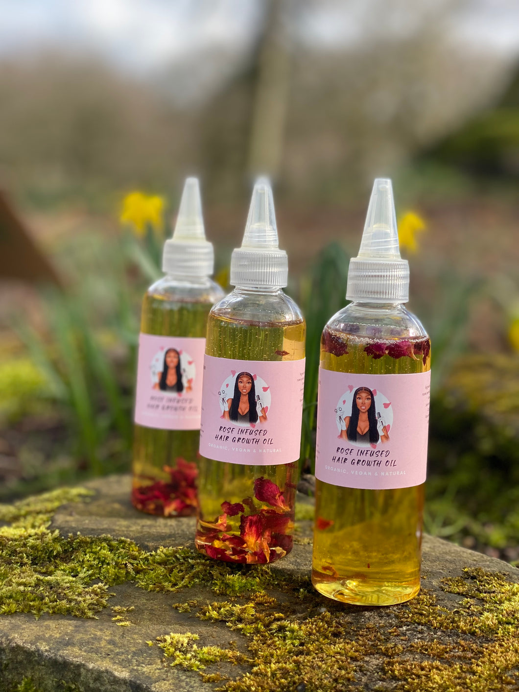 ROSE INFUSED HAIR GROWTH OIL
