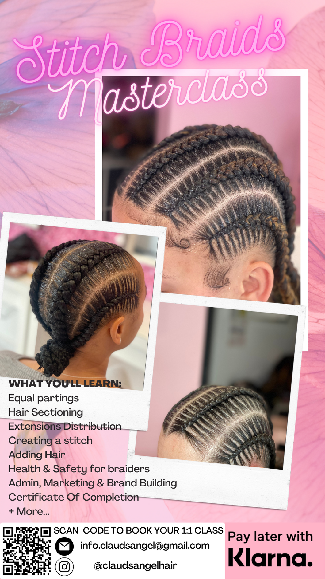 STITCH BRAIDS 1:1 CLASS