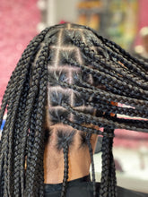 Load image into Gallery viewer, Large/ Jumbo Knotless Braids
