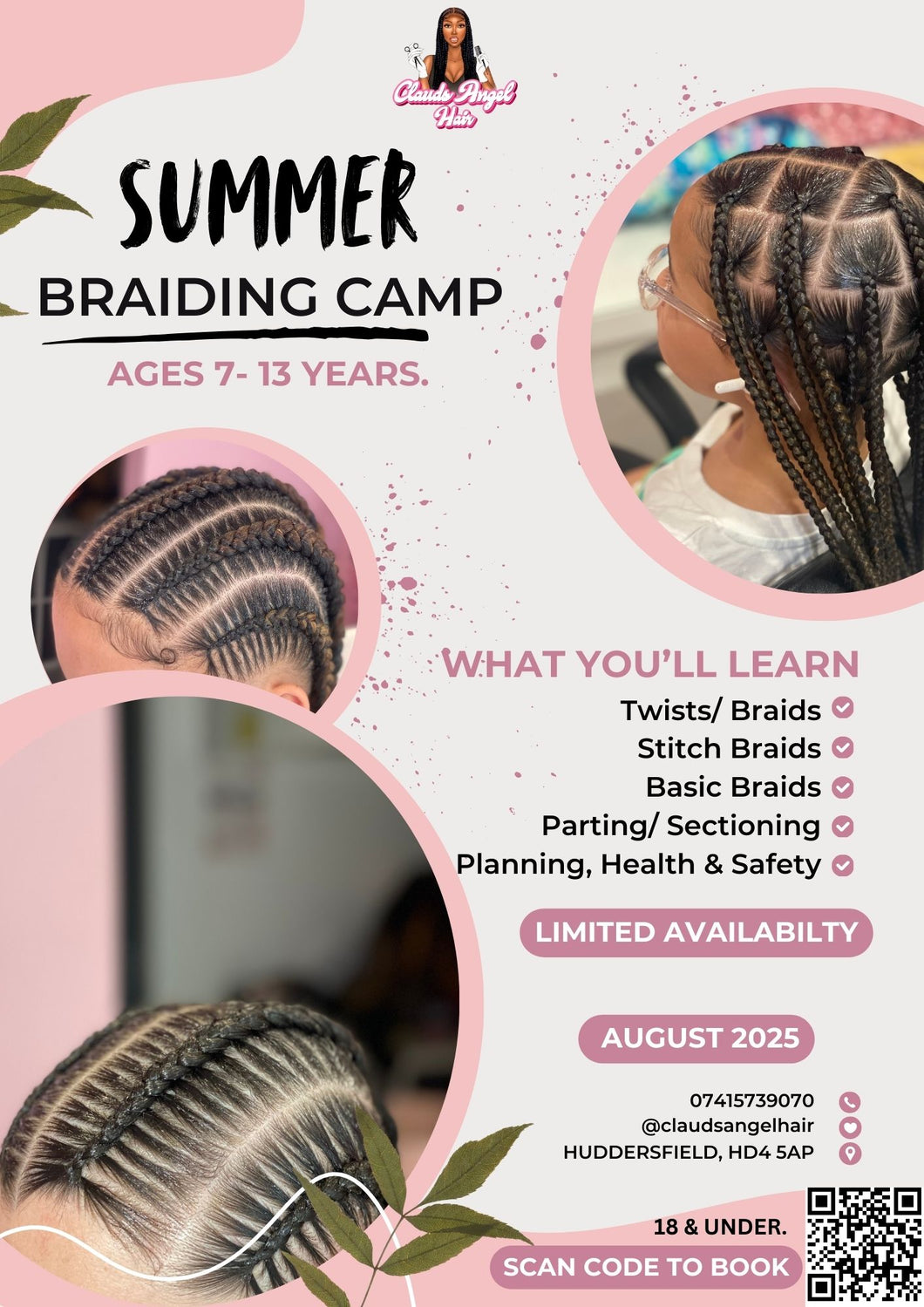 KID'S BRAIDING CAMP